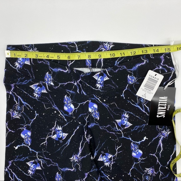 Torrid Women’s Disney Villains Lightning Bike Short Size 1X 2X 3X 4X - Picture 9 of 12